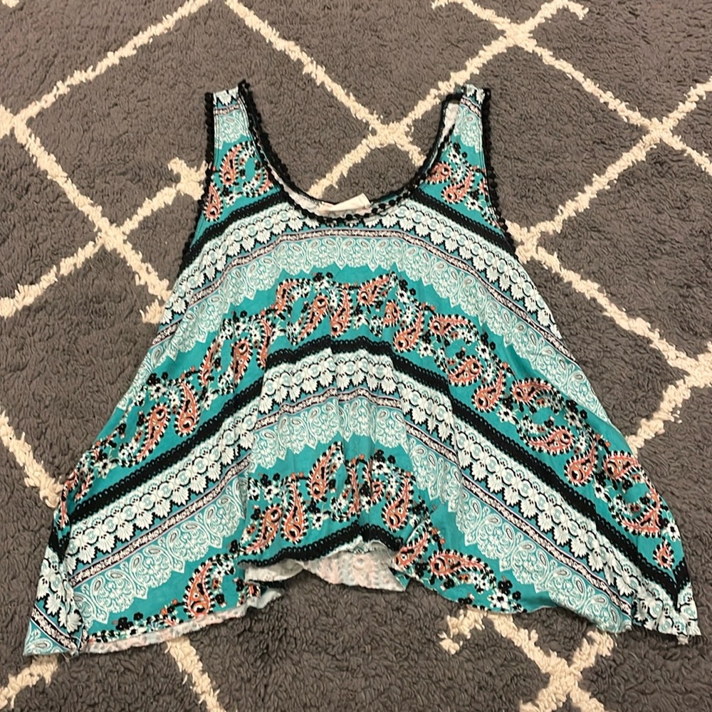 Patterned Women's Tank Top - Medium